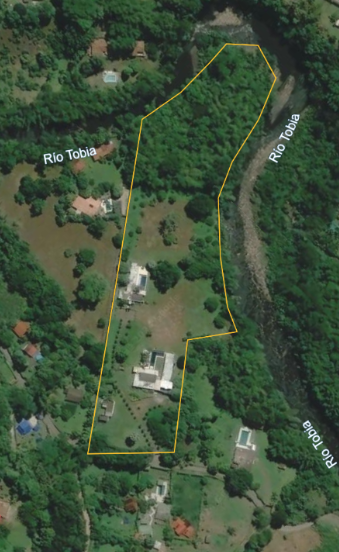 Mapa Hacienda Ríos de Tobia